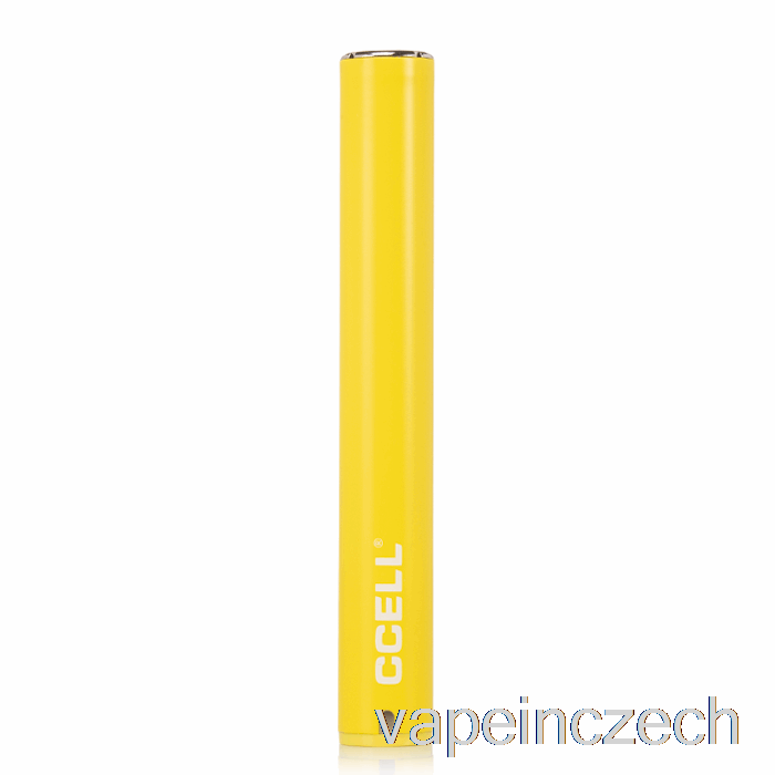 Ccell M3 Plus Vaporizér Baterie Matné žluté Pero Na Vape